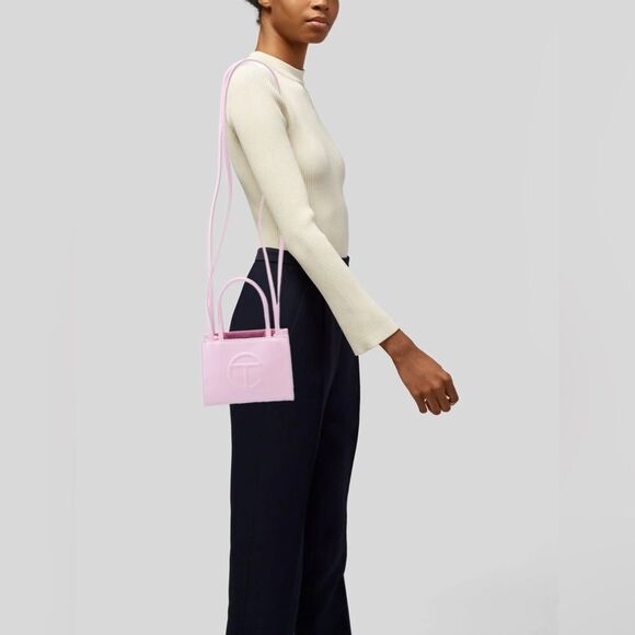 Telfar small bubble gum Ballerina Bag - Picture 2 of 7